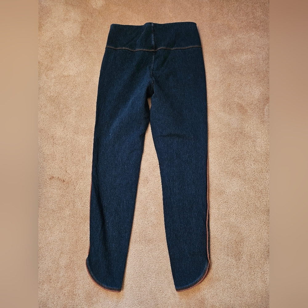 Lysse Stretch Pull Up - Leggings With Stripped Leg - Picture 6 of 8